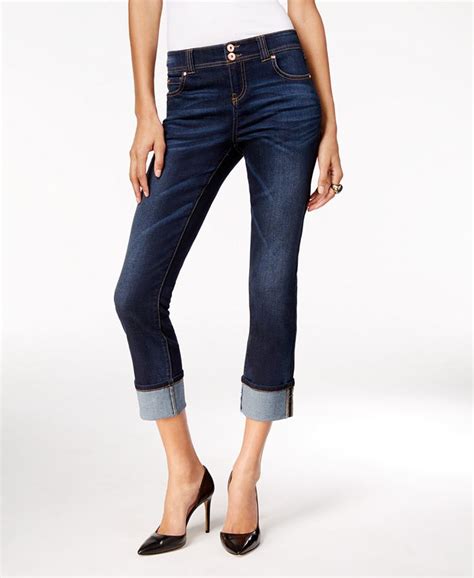 inc jeans curvy fit|inc crop wide leg 16wh.